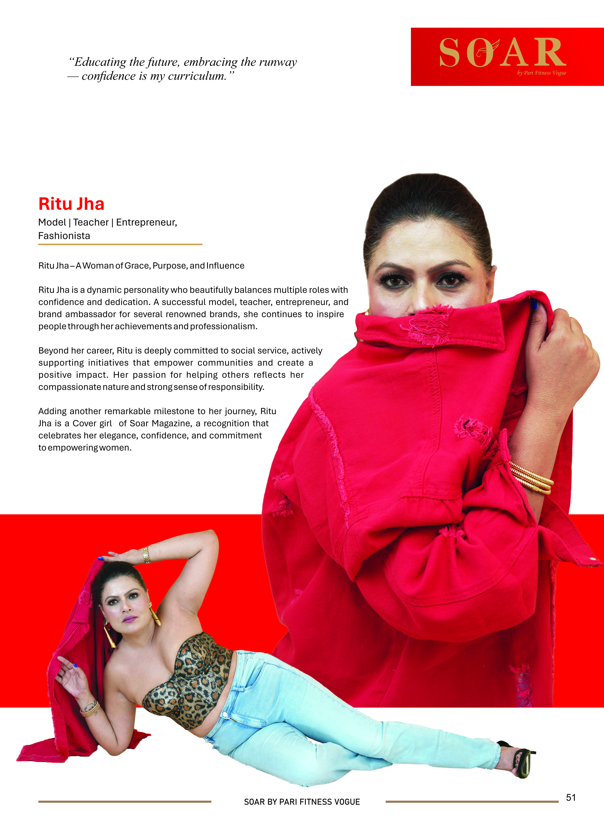 Page 52 - SOAR – Top 25 Leading Women Print Magazine / PDF Edition 2